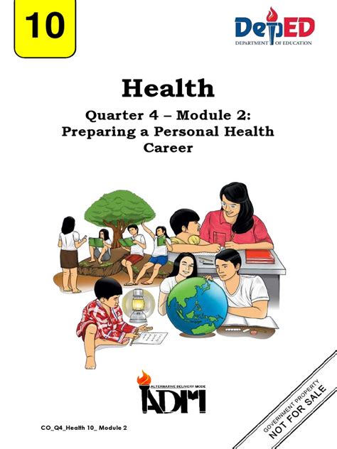 Quarter 4 Module 2: Preparing a Personal Health Career .